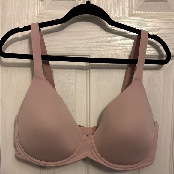 Soma Perfect Coverage Pink Bra with Seamless Molded Cups - Picture 1 of 6